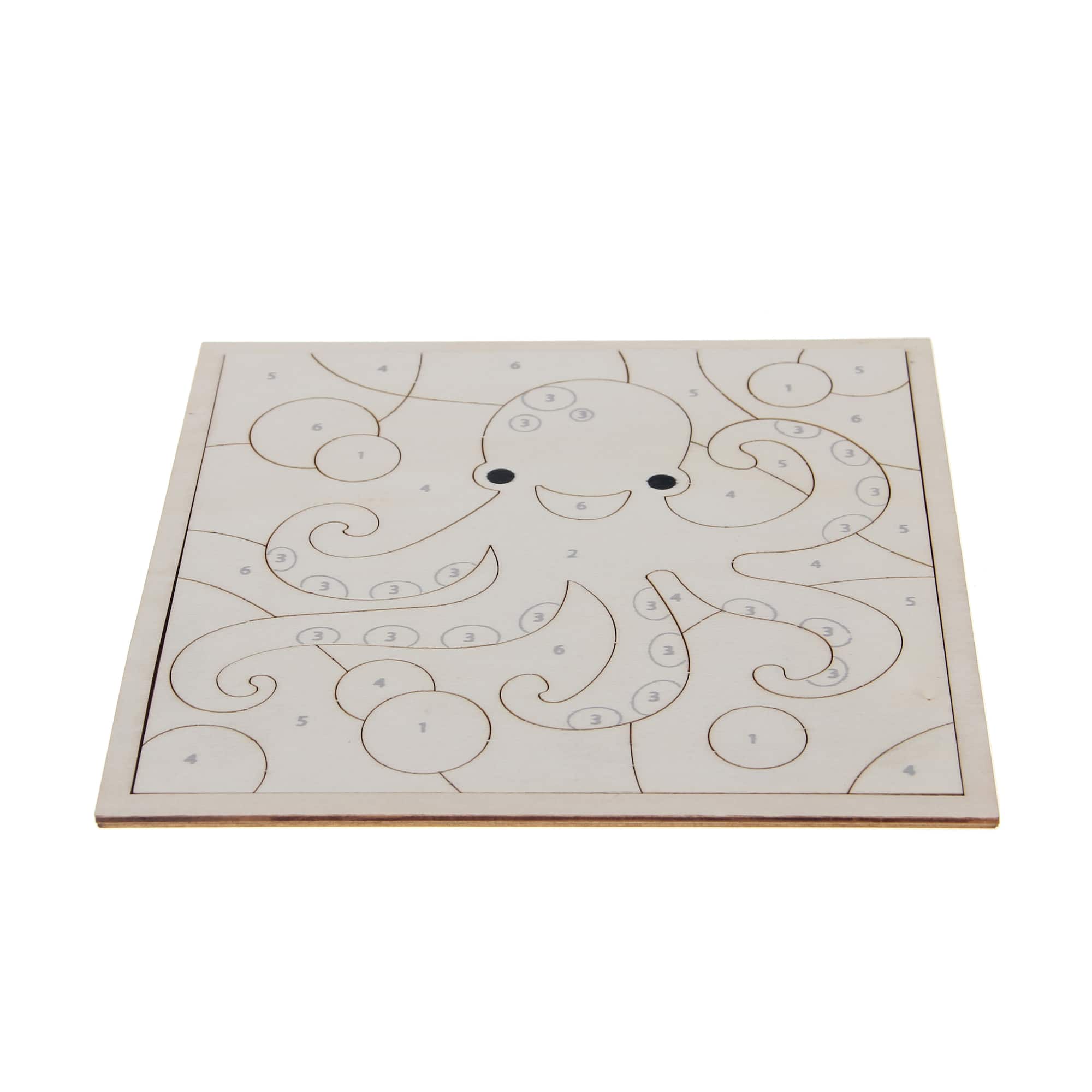 Sea Wood Paint-by-Number Puzzle Kit by Creatology™